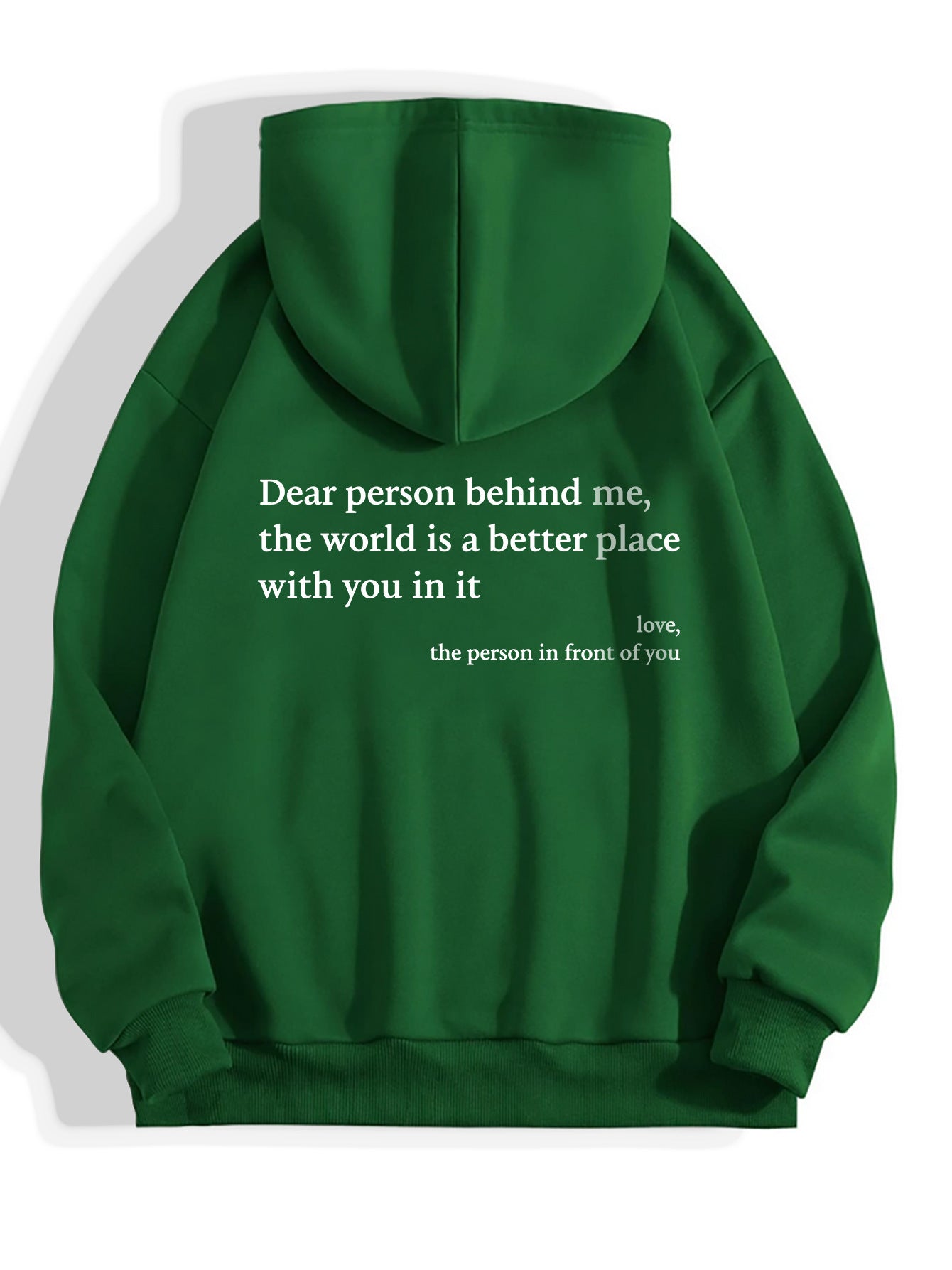Hoodie unisex con frase motivazionale – felpa peluche con tascone - Selezione ÆSTRAL