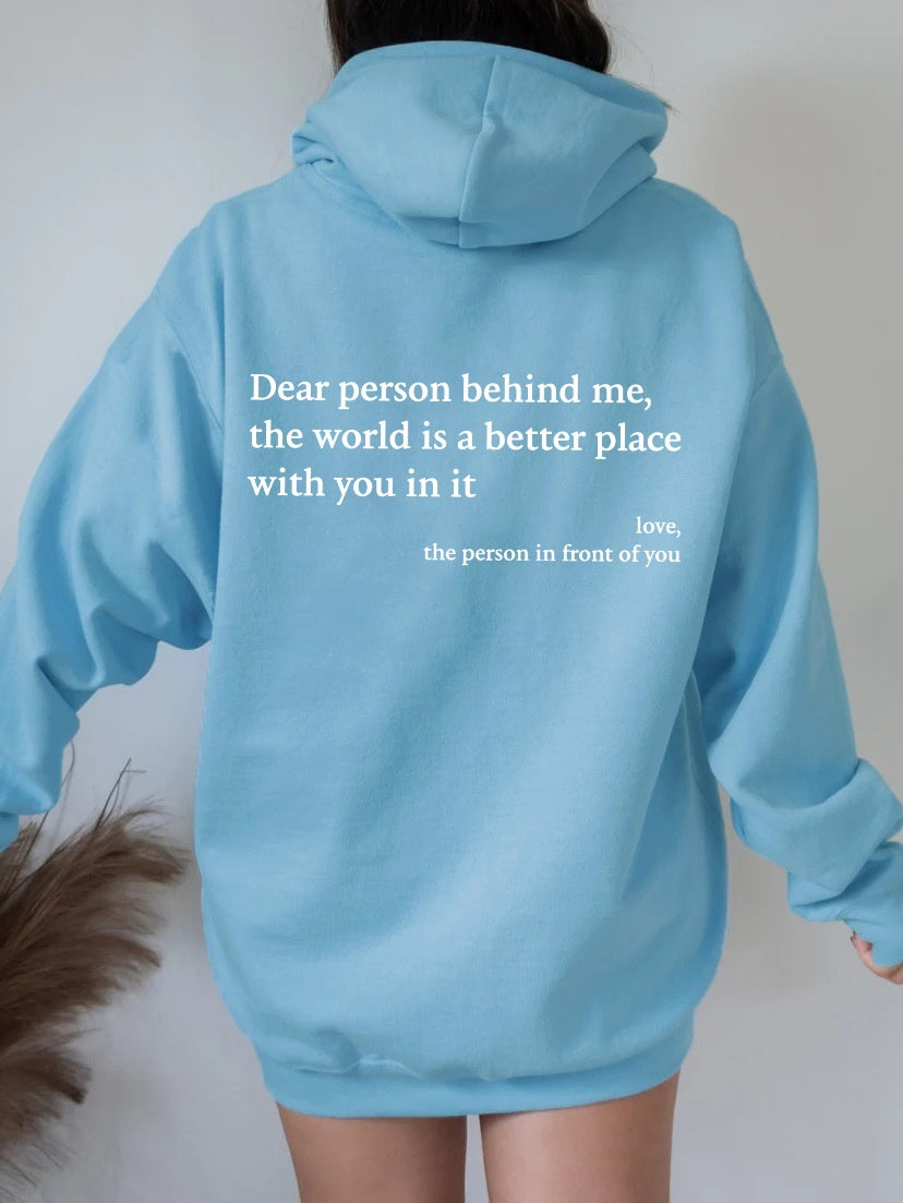 Hoodie unisex con frase motivazionale – felpa peluche con tascone - Selezione ÆSTRAL