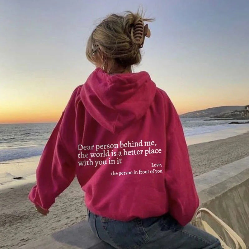 Hoodie unisex con frase motivazionale – felpa peluche con tascone - Selezione ÆSTRAL